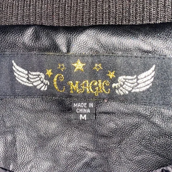 Hooded Leather jacket - Picture 3 of 4